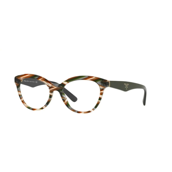 PRADATortoise Chic Glasses PR 11RV Designer - Picture 1 of 11